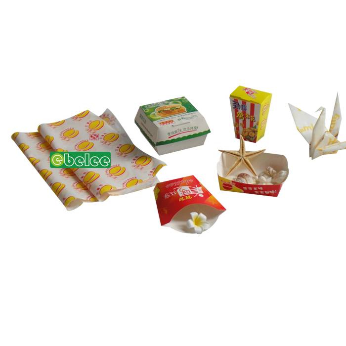 Ebelee Customized Fast Food Paper Food Packaging